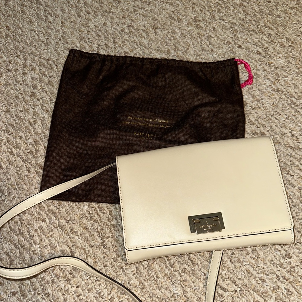 Kate Spade Cream Crossbody Bag